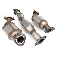 High Flow Front Catalytic Converter Kit Direct-Fit Chevy Traverse 2009 2010