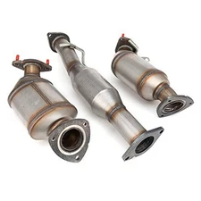 High Flow Front Catalytic Converter Kit Direct-Fit Chevy Traverse 2009 2010 