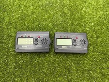 Lot of 2 Korg CA-30 Chromatic Tuner Digital Instrument Tuner Tested Working