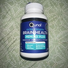 Qunol Brain Health Memory Plus Magnesium L-Th...