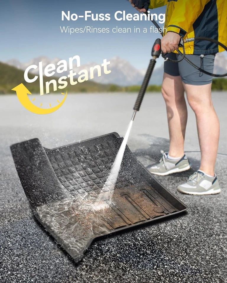 3W Floor Mats & Cargo Liner for Chevrolet Traverse & 2024-2026 GMC Acadia 7 Seat Foto 4 de 4