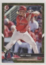 2018 Bowman Prospects Camo Matt Thaiss #BP61 03l6