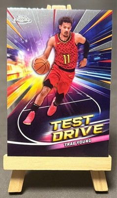 2024-25 Topps Chrome Test Drive - Trae Young #TD-1 / Hawks