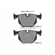 TEXTAR Bremsbeläge hinten für BMW 8er 5er Maserati Quattroporte IV Ghibli II