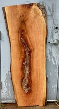 H29 Mil Black Cherry Burl Live Edge Slab 48x15x6x1 1/4 Epoxy Project Table