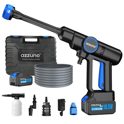 #ad Coldless Pressure Washer 850PSI Portable Pressure Washer 2 x 4000mAh Powerf... $96.20