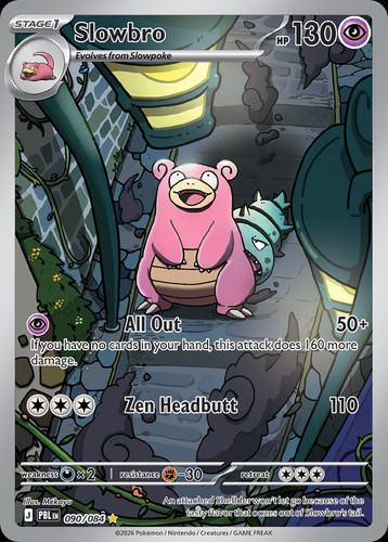 Slowbro - Holo - Pitch Black - 90/84 NM Pokemon