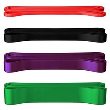 Natural Latex Resistance Bands Heavy Duty Workout Exercise Stretch Fitness Ba...