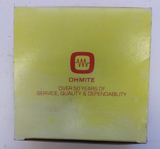 OHMITE P/N: 1710 10OHM 12WATT BROWN DEVIL RESISTOR BOX OF 17 NEW