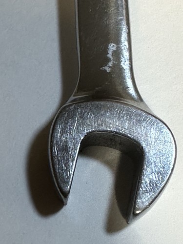 Snap-on RXSM12 12mm Metric 6-Point Flare Nut Line Open Combination Wrench USA #2 - Picture 8 of 10