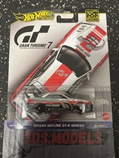 PREMIUM HOT WHEELS 1:64 POP CULTURE NISSAN SKYLINE GTR R34 GRAN TURISMO