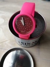 O bag O clock OROLOGIO CON CINTURINO SILICONE ROSA TG. L - SCATOLA REGALO
