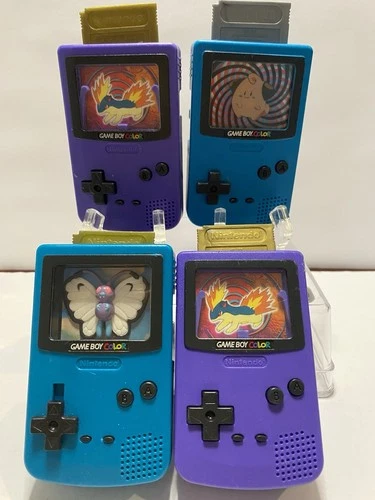 ViNTAGE LoT of 4 Pokémon Burger King Toy GAMEBOY Quilava Butterfree Jigglypuff