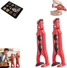 3-in-1 Hot Plate Gripper Clips Multi-Angle Anti-Scald Bowl Holder Gripper Clip