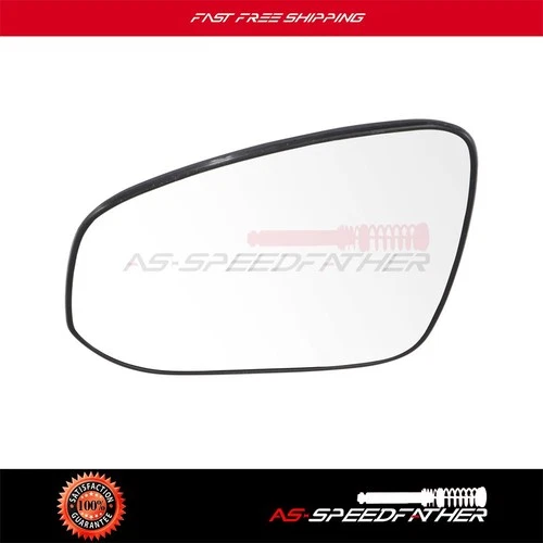 Left Side Mirror For 2013-2017 Toyota Rav4 Smooth ChromeFlat Mirror