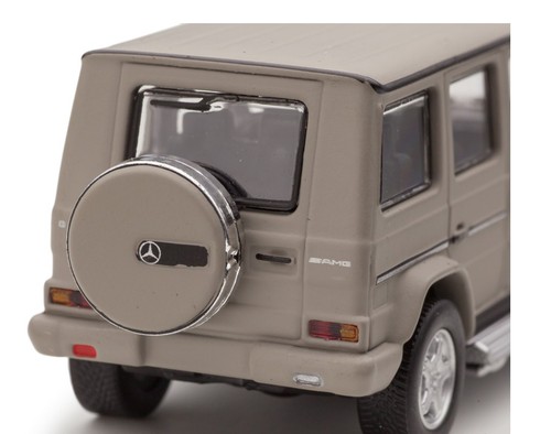 Kyosho Mercedes Benz G55 AMG Gray Matt W463 1:64 Scale 3 Inch Diecast Model Car - Picture 7 of 9