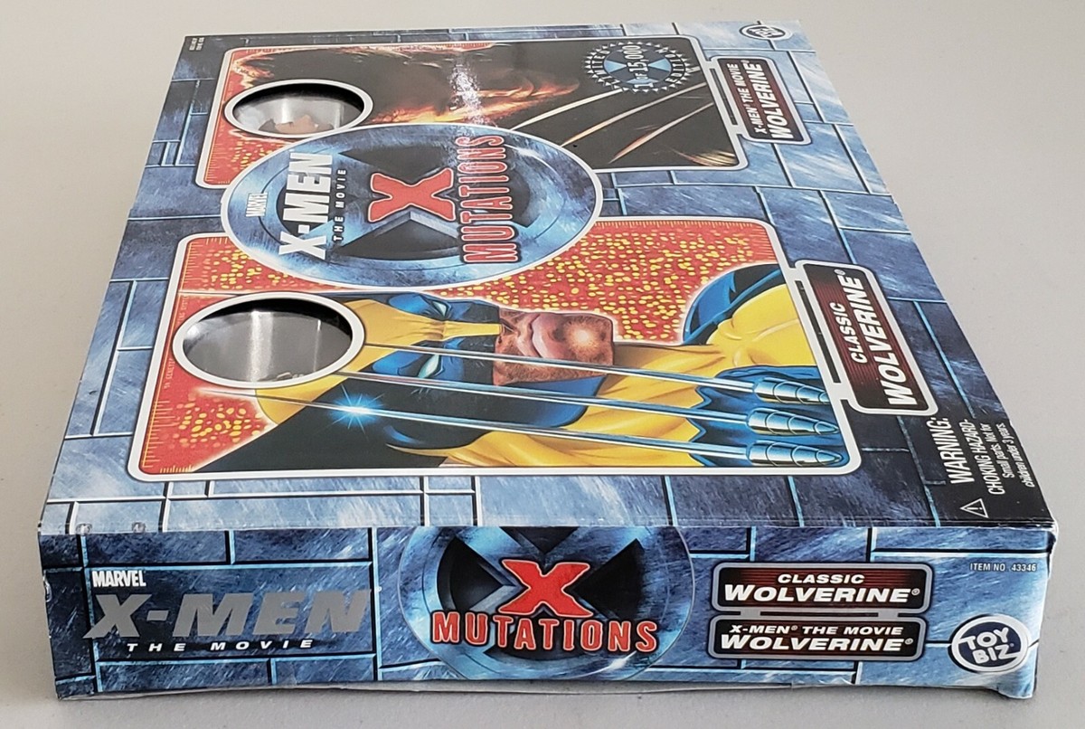 X-MEN THE MOVIE X MUTATIONS CLASSIC WOLVERINE & X-MEN THE