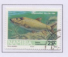 Namibia 1992 Fish Stamp #711 Marine Live Used FREE Ship after 1st Lot