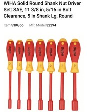 Wiha 32294 7 Piece Insulated SoftFinish Nut D...