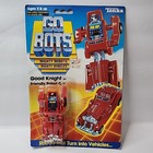 1984 GoBots MOC 3" Good Knight Red Robot Car Transforming Figure 