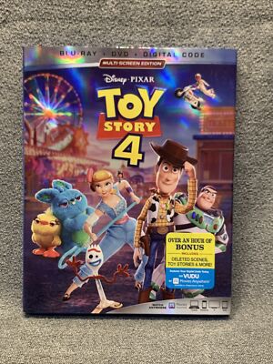Disney Toy Story 4 Blu-ray 2019 Buzz Lighyear Woody Tim Allen Tom