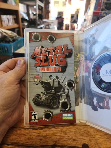 PSP Metal Slug Anthology (Sony PSP, 2007) - Complete with Manual - Tested - Picture 2 of 4