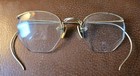 Antique Semi-Rimless American Optical Hexagonal Eye Glasses 1/10 12k Gold Filled
