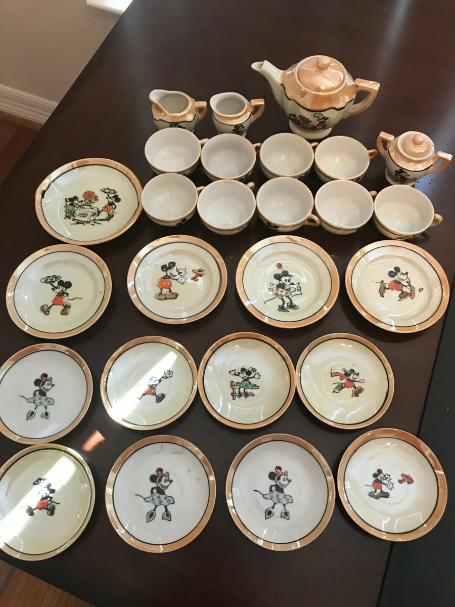 Vintage Disney Tea Set