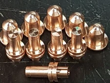 10pc x 196925 Electrodes + 196926 Nozzles for Miller ICE12C Air Force 250 125C