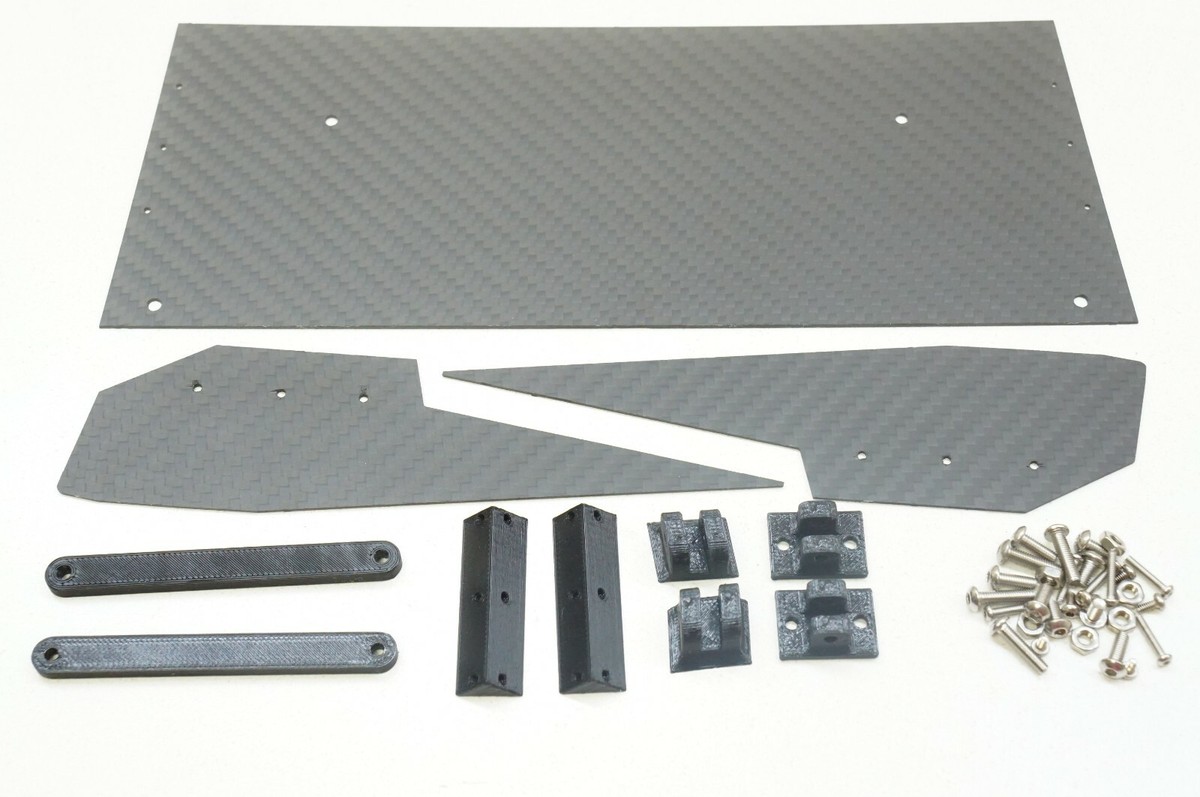 Carbon Fiber High Downforce Rear Wing Proline 1972 Plymouth