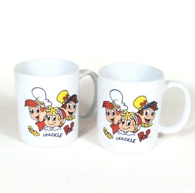 Kellogg's Cereal Snap Crackle Pop Ceramic Coffee Tea Cup Mug New Unused