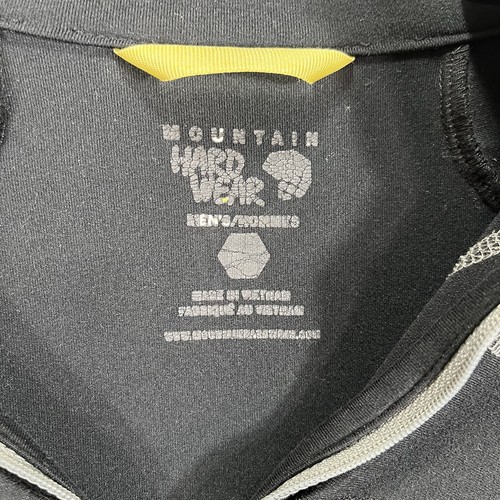 Mountain Hardwear Shirt Men’s Medium *NOTE Black Pullover Lightweight Streetwear - Picture 3 of 20
