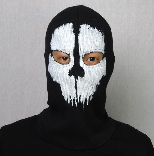 Creepy Skull Balaclava Tactical Hood Masks Ghost Skeleton Anti-UV Bandana Scarf - Picture 32 of 60