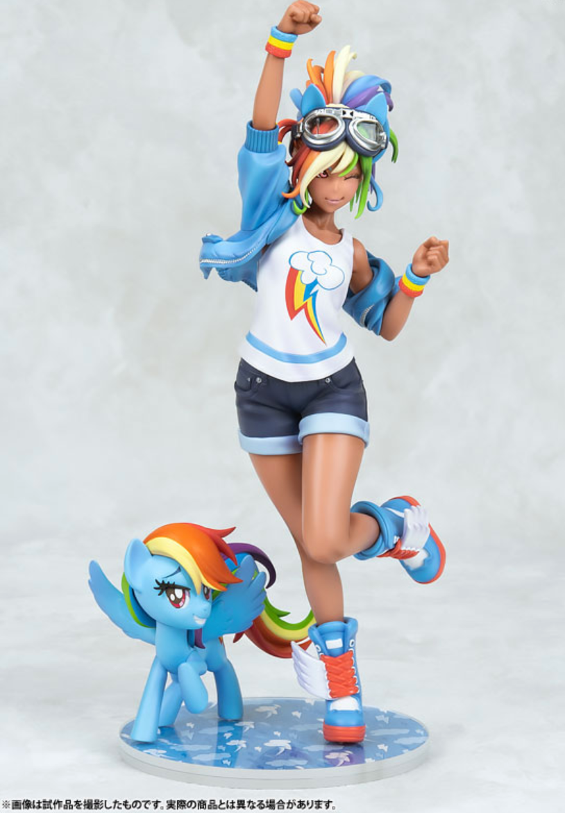 Kotobukiya MY LITTLE PONY BISHOUJO Rainbow Dash 1/7 from JAPAN | eBay