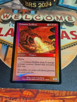 💎MTG Crimson Hellkite FOIL 7th NM💎 | eBay