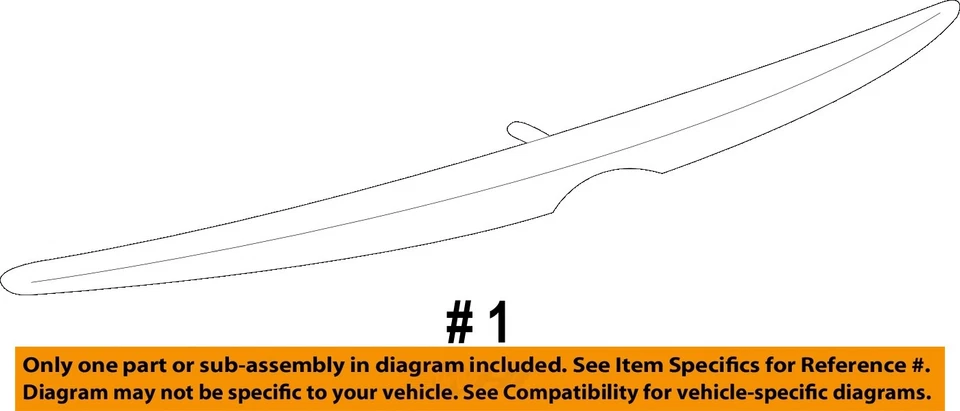 Used Rear Spoiler fits: 2008 Toyota Solara Rear Grade A Foto 4 de 4