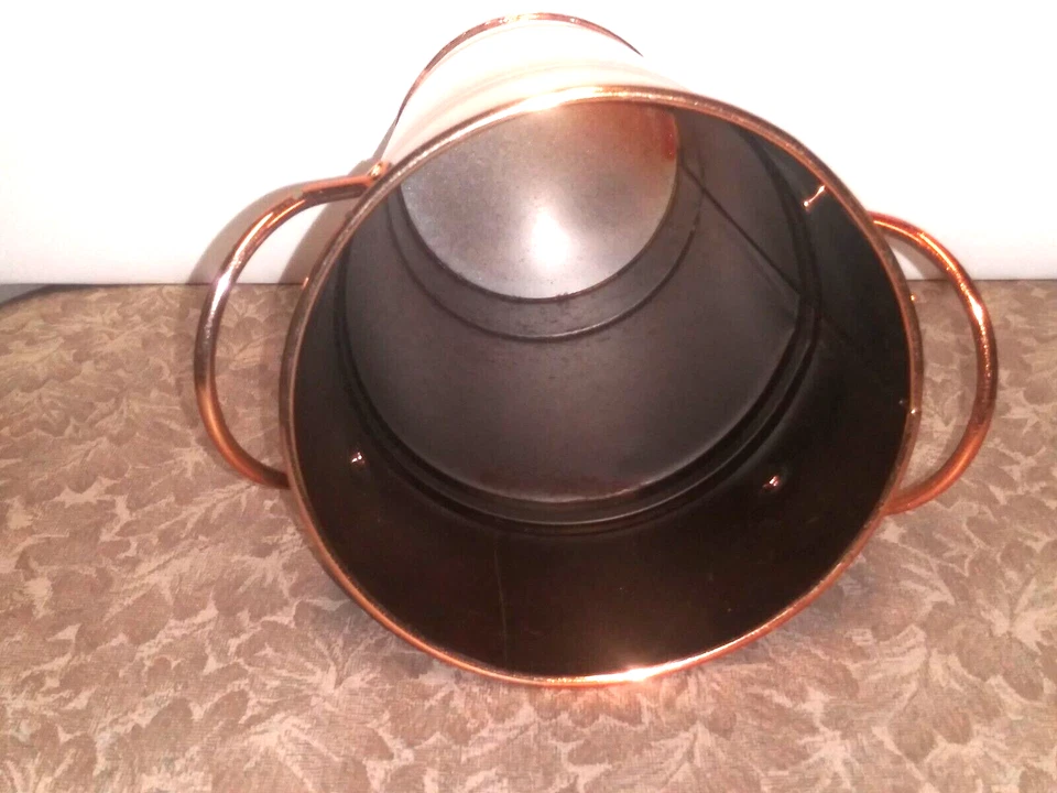 青铜色花瓶 花瓶 轻质 金属 全新 令人惊叹 — 第 4/4 张图片