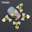 3D-Nail-Art-Jewelry-Alloy-Deco-Crystal-Rhinestones-Glitter-Tips-DIY-10Pcs-TN01 miniatuur 15