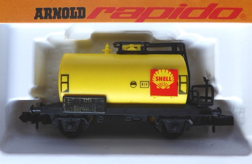 Arnold N 0435; Kesselwagen "Shell" DB, in OVP /F160 | Condition: Gebraucht