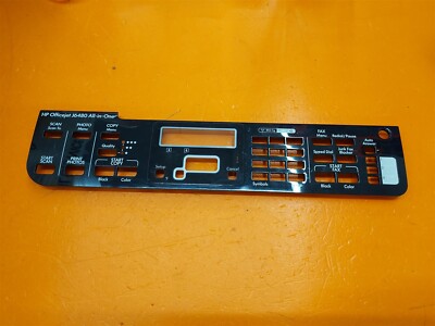       Printer Part HP Officejet J6480 LCD Main Button Control Cover Bezel