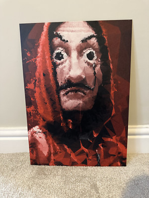 Metall Displate Poster - Geldraub - Größe M