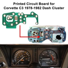 Printed Circuit Board For Corvette C3 1978-1982 Dash Cluster Meter 25023577 Us