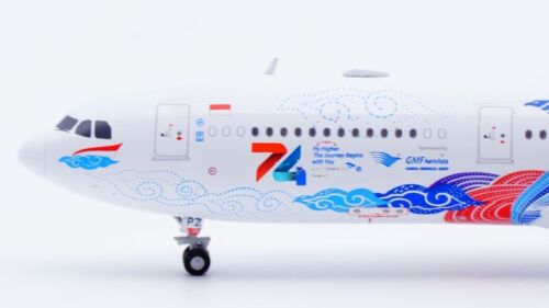 1:400 JC Wings Garuda Indonesia Airbus A330-300 PK-GP Diecast Flugzeug Jet Modell - Bild 10 von 15