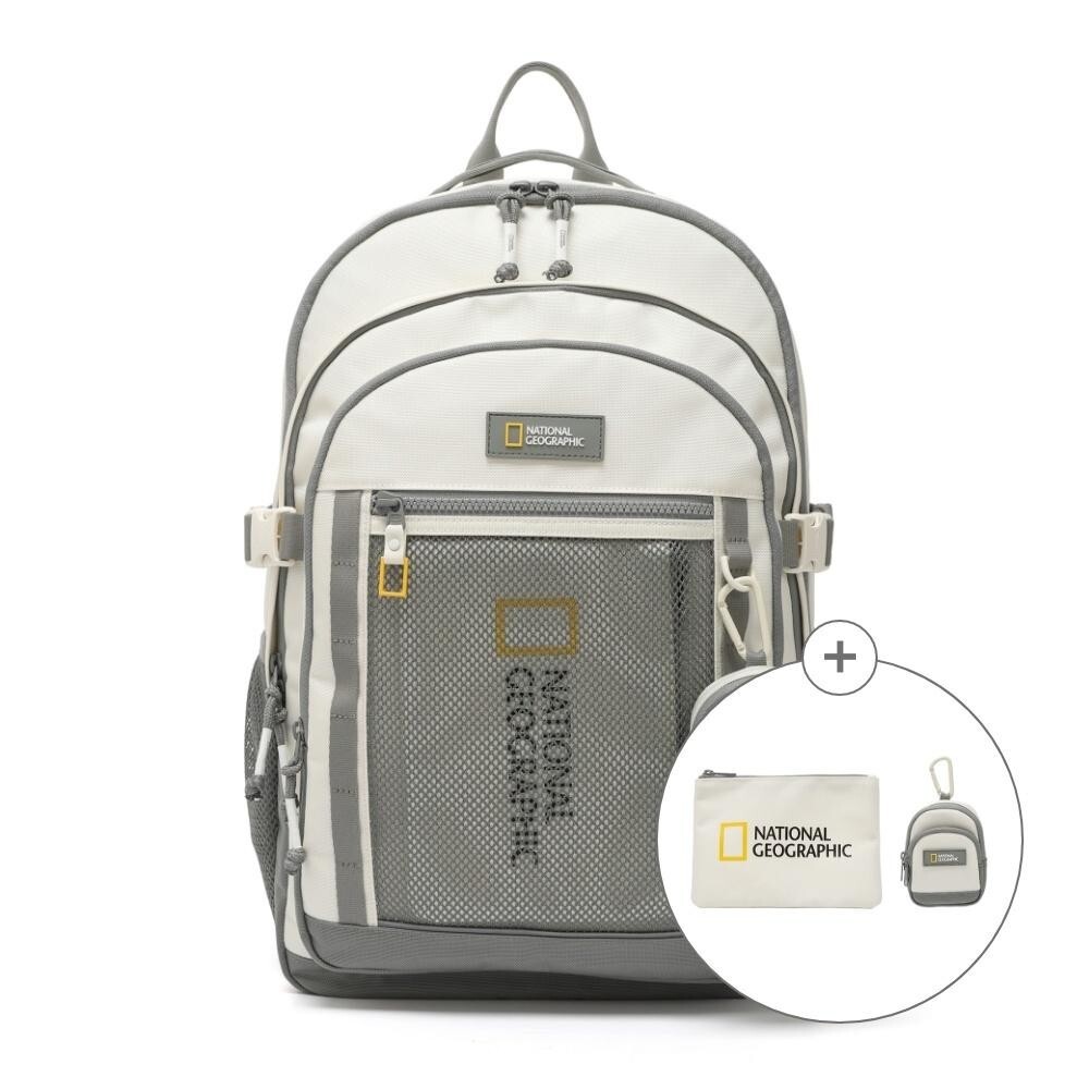 New NATIONAL GEOGRAPHIC POUCH BACKPACK N241ABG510 GRAY TAKSE 23L