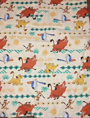 Disney`s The Lion King Movie Simba Nala Cub White Background 25 x17 
