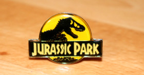 Jurassic Park SEGA NES Vintage Rare Pin / Badge Collectible