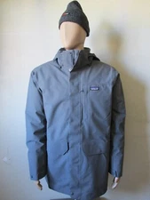 Patagonia Men's Tres 3-in-1 Parka Super Warm Winter Down Coat Jacket Large Grey