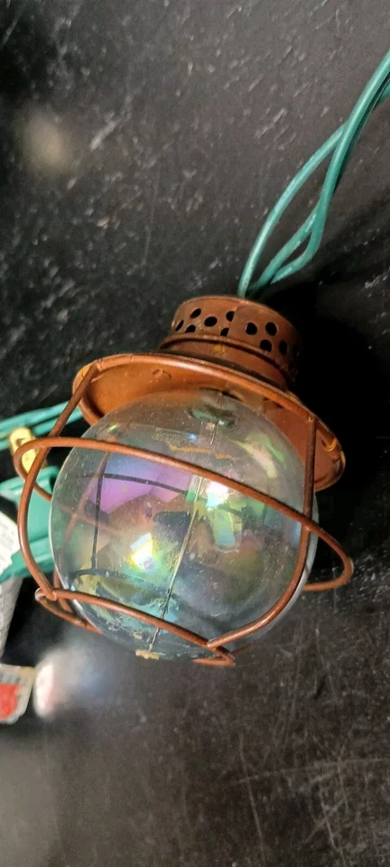 Садовые светильники в клетке медного тона 10 ламп - Изображение 2 из 3