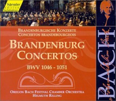 Helmuth Rilling - Brandenburg Concertos 126 (BWV1046-1051) [New CD]