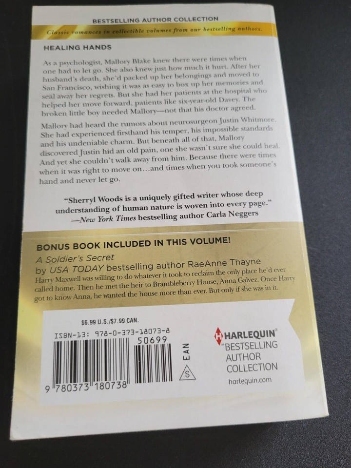 Never Let Go & A Soldier's Secret A 2in1 Collection by Sherryl Woods